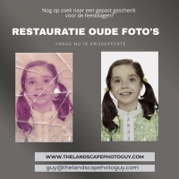 <p>restauratie van oude beschadigde fotos door Guy Lambrechts, th elandscap photo guy</p>